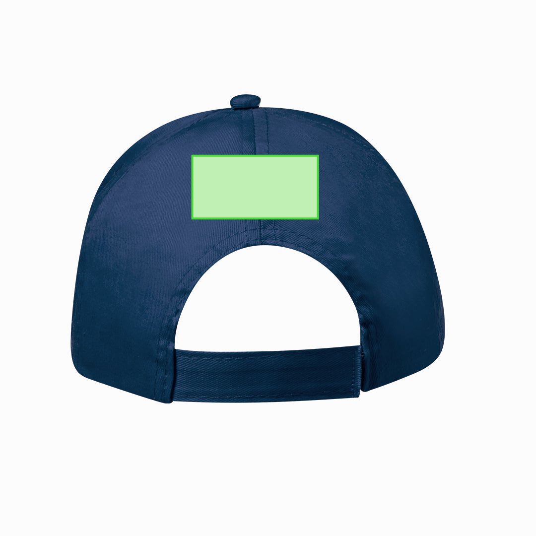 Cap Sport blauw onbedrukt