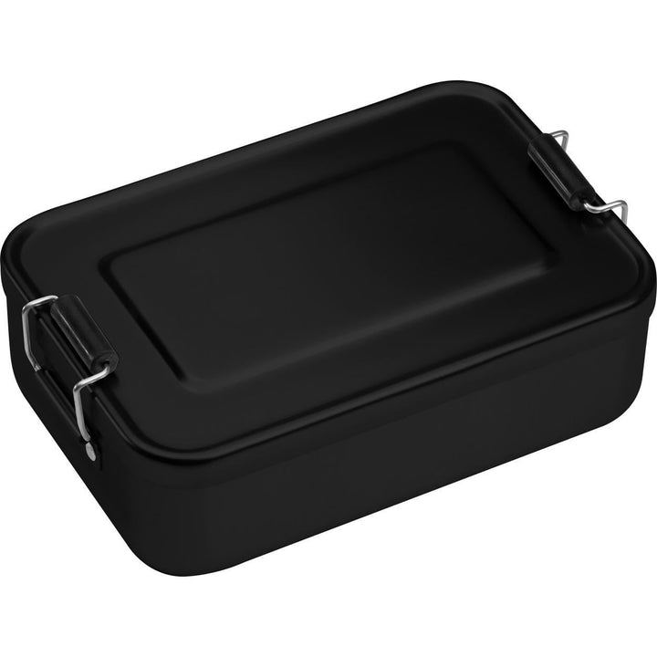Lunchbox of broodtrommel van alumninium sample