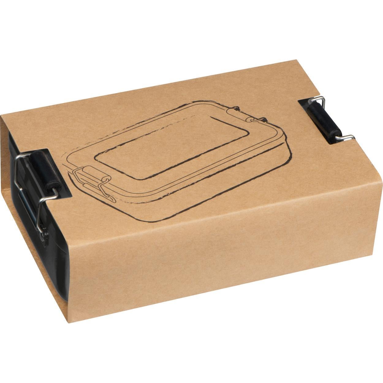 Lunchbox of broodtrommel van alumninium sample