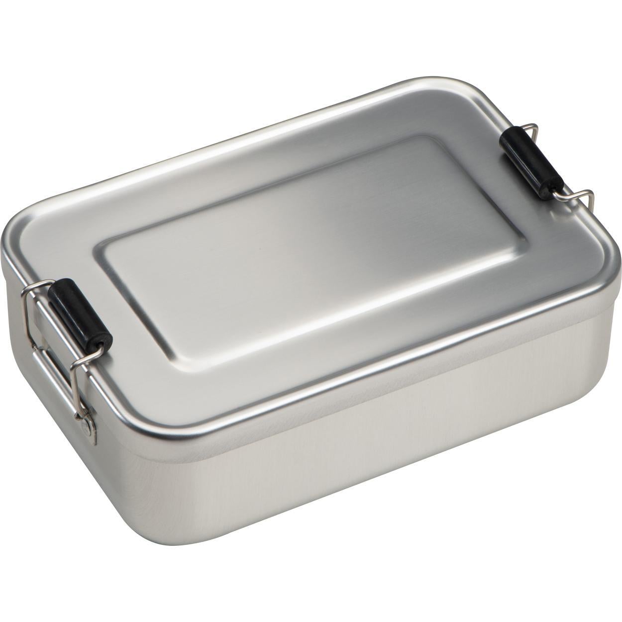 Lunchbox of broodtrommel van alumninium sample