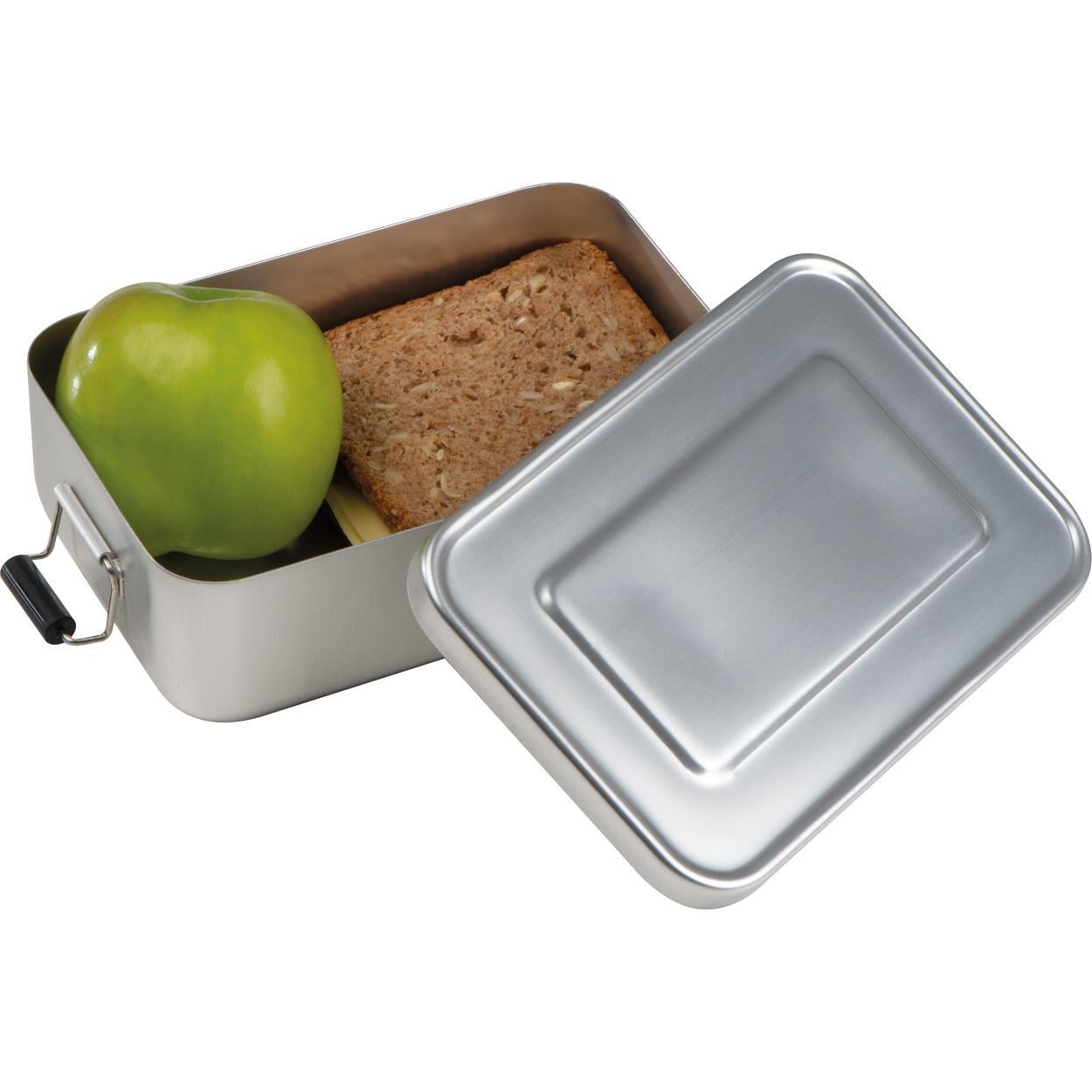 Lunchbox of broodtrommel van alumninium sample