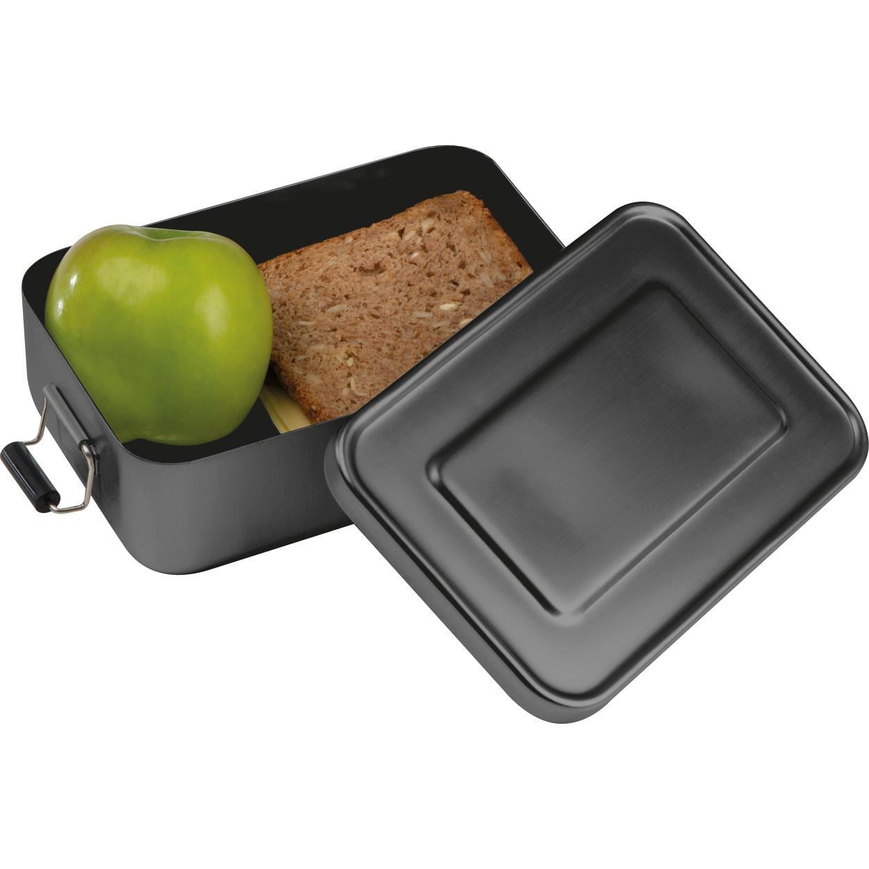 Lunchbox of broodtrommel van alumninium sample