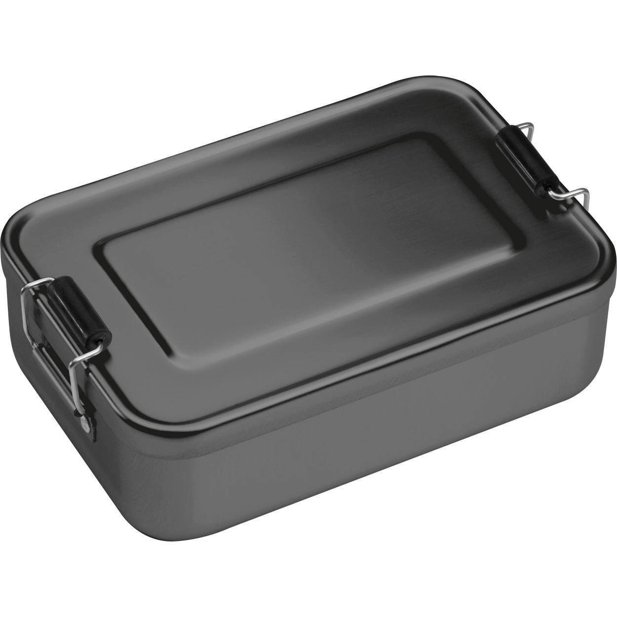 Lunchbox of broodtrommel van alumninium sample