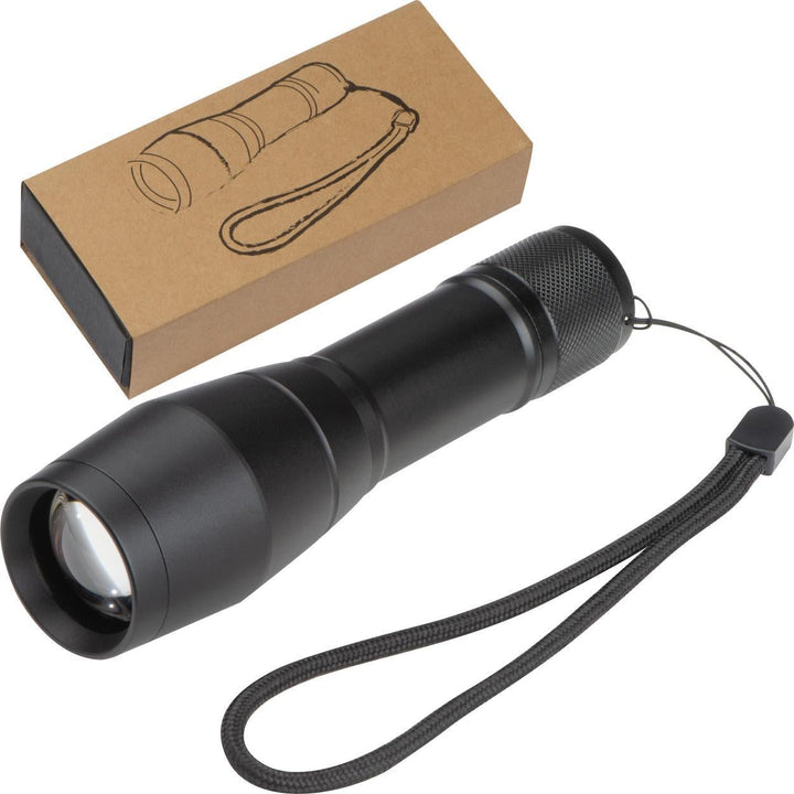 LED zaklamp met 3 verschillende lichtfuncties sample