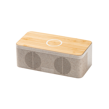 ZATOX bluetooth-speaker met draadloos oplaadstation bedrukken