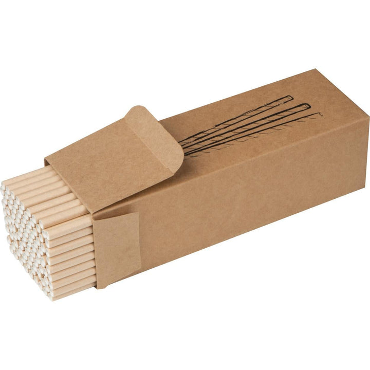 Papieren rietjes sample