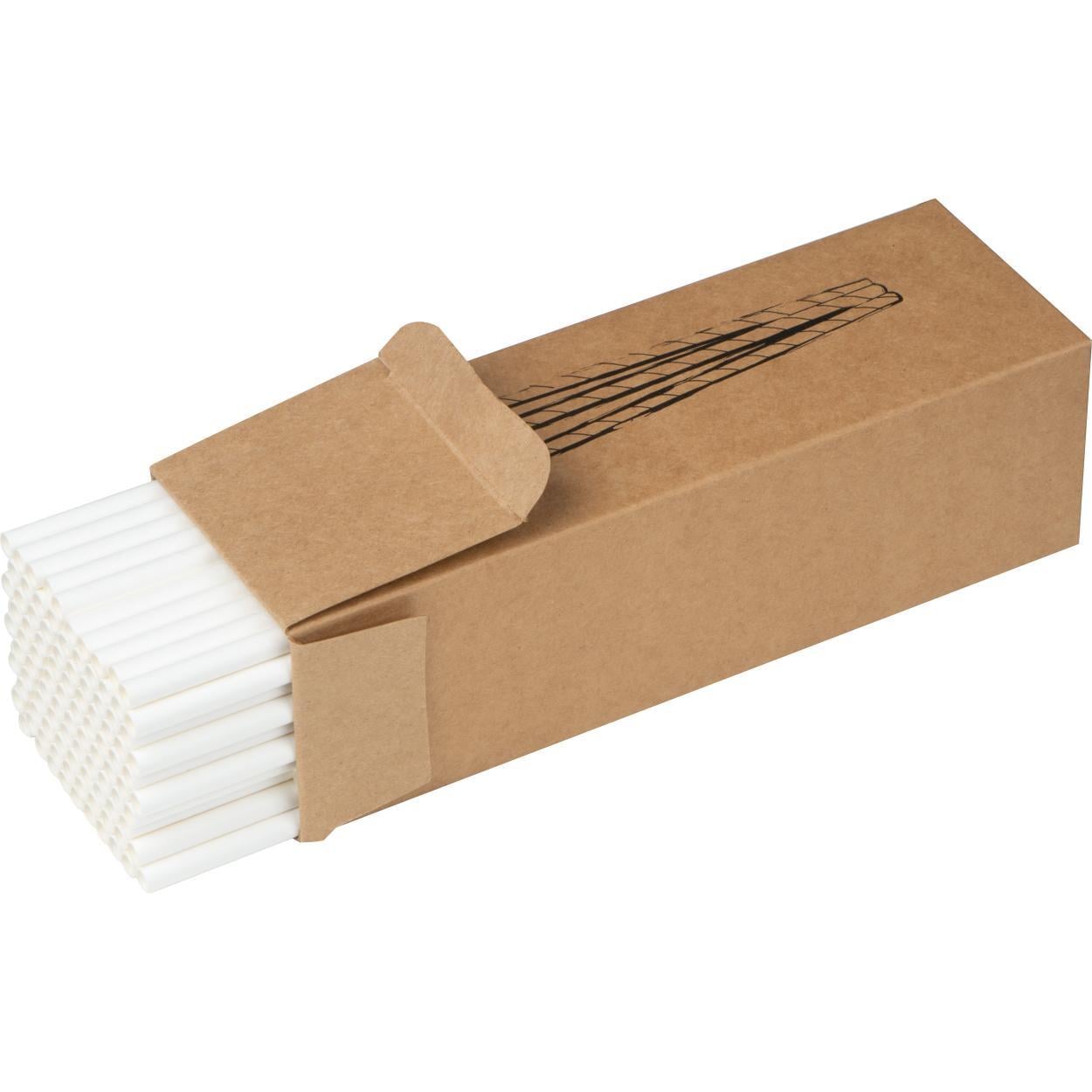 Papieren rietjes sample