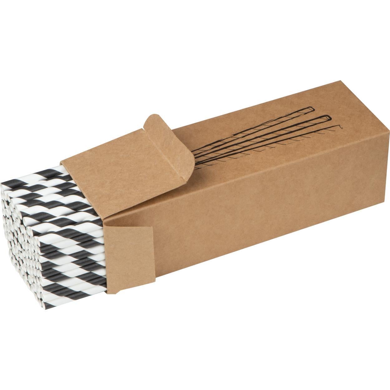 Papieren rietjes sample