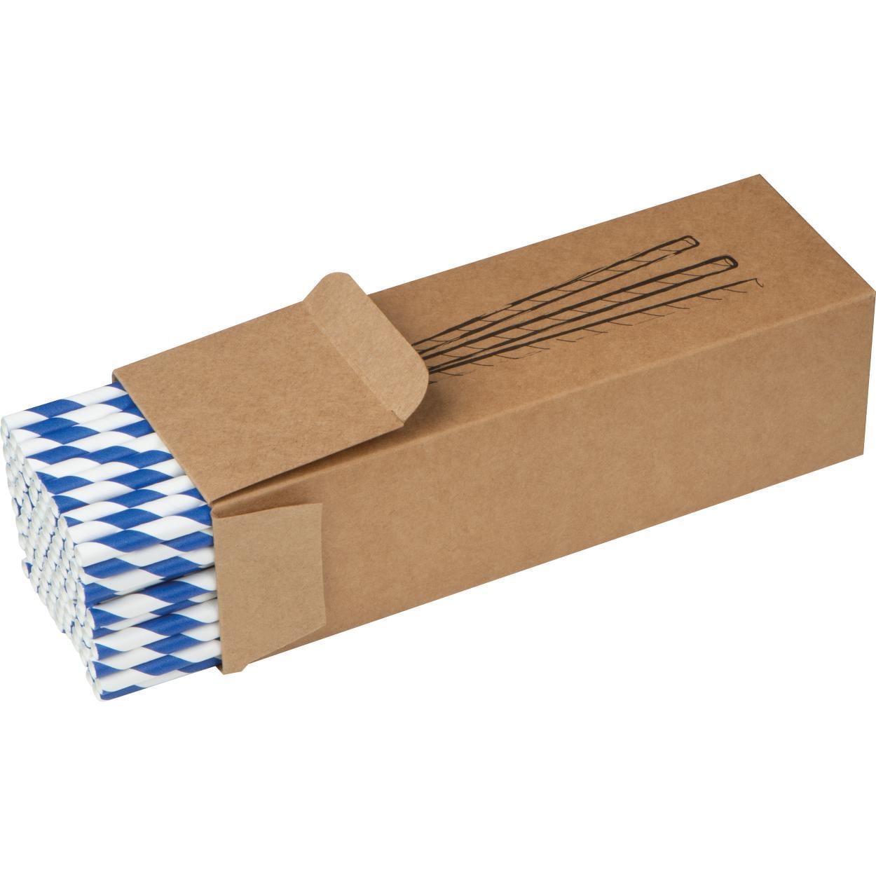 Papieren rietjes sample