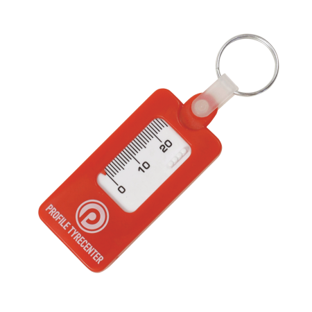 Sleutelhanger bandenprofiel meter  sample