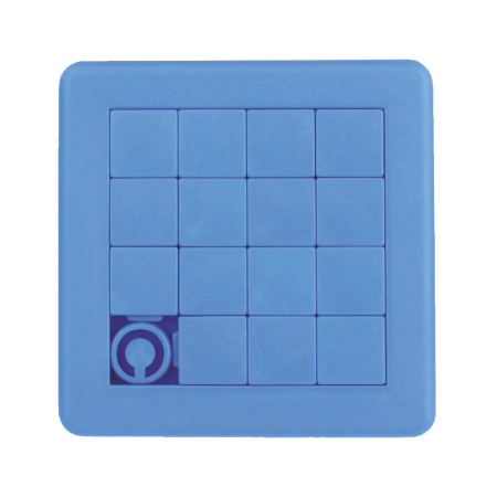 Schuifpuzzel vierkant 75x75 mm TAMPONPRINT sample