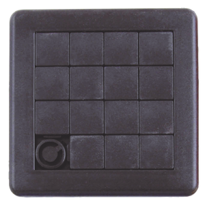 Schuifpuzzel vierkant 75x75 mm lichtgroen 1 kleur 11019