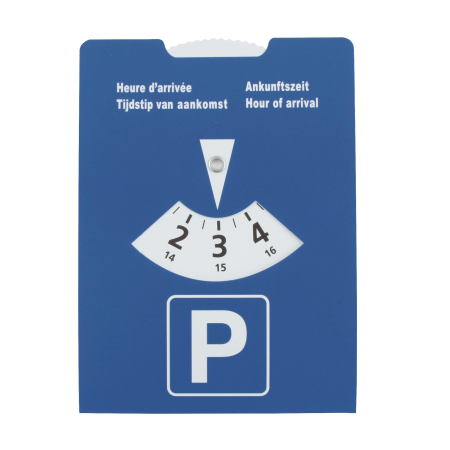 Parkeerschijf karton