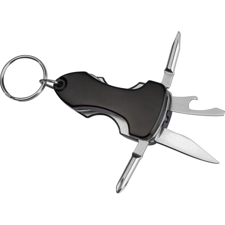 multitool sleutelhanger metaal sample