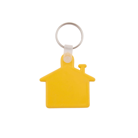 Kunststof sleutelhanger Huis  sample