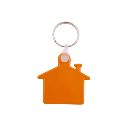 Kunststof sleutelhanger Huis  sample