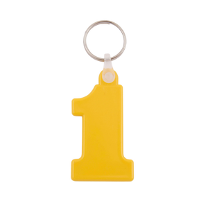 sleutelhanger Nr. 1 donkerblauw 4 kleuren 11478