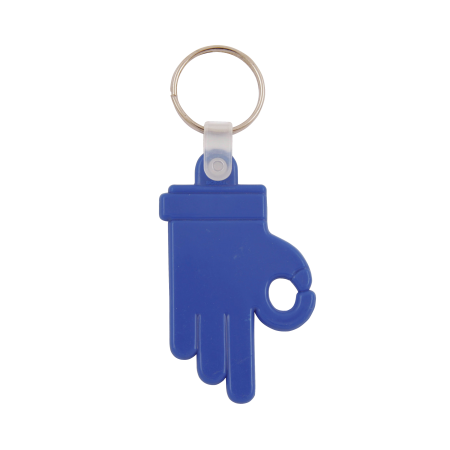 Kunststof sleutelhanger OK Hand  sample