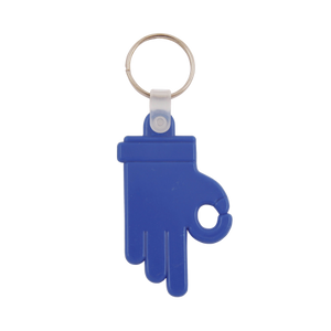 sleutelhanger OK Hand donkerblauw 2 kleuren 11484