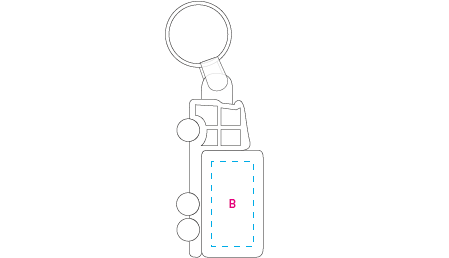 sleutelhanger Truck donkergroen 4 kleuren 11541