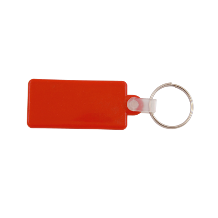 Kunststof sleutelhanger rechthoek  sample