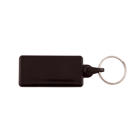 Kunststof sleutelhanger rechthoek  sample