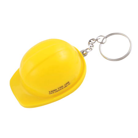 Sleutelhanger Helm met flesopener donkerblauw onbedrukt 11339