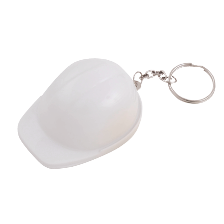 Sleutelhanger Helm met flesopener geel 2 kleuren 11341