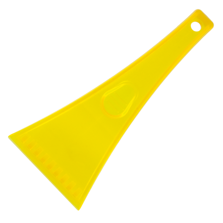 IJskrabber transparant sample