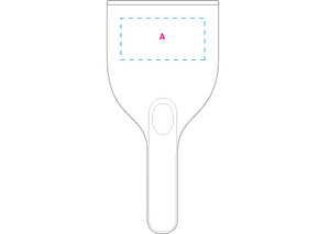 IJskrabber breed oranje 2 kleuren 5453