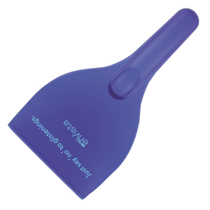 IJskrabber breed donkerblauw 2 kleuren 5450