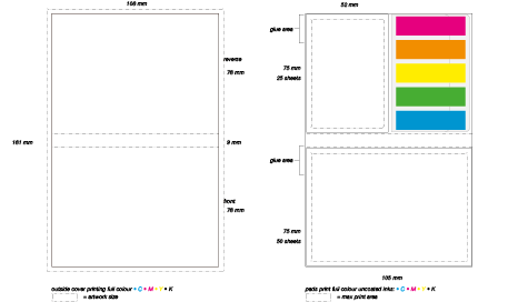 Softcover Combi Set papier onbedrukt bedrukken