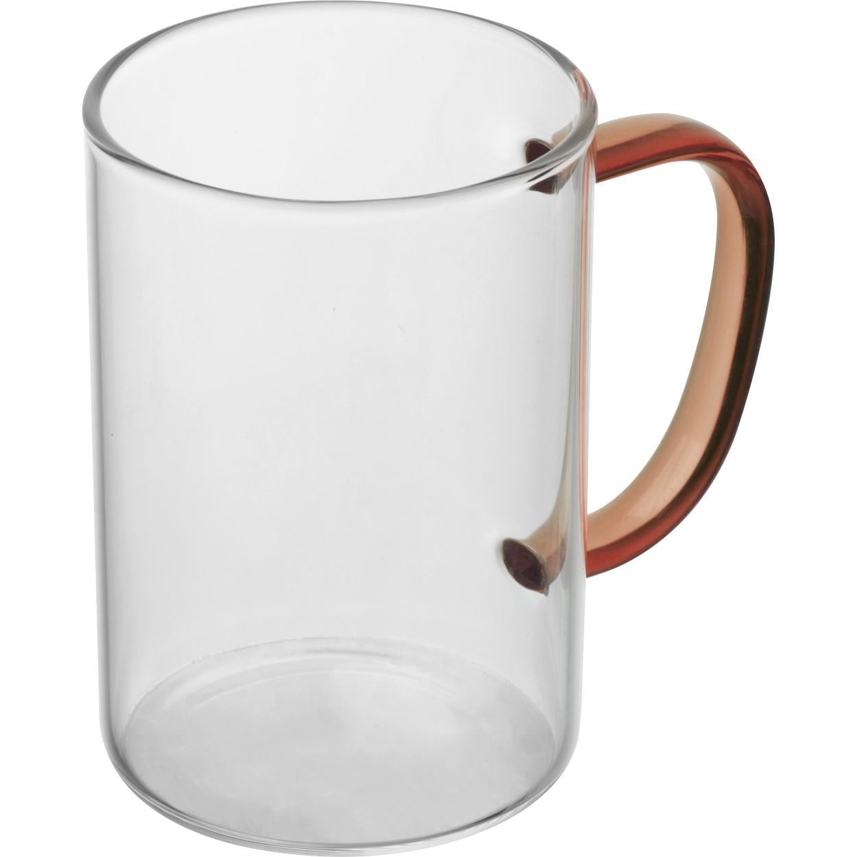 Theeglas met gekleurd oortje sample