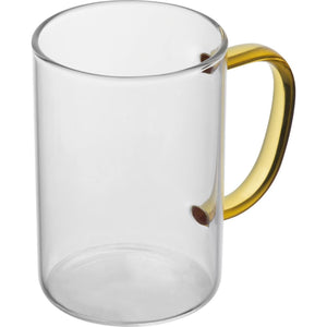 Theeglas met gekleurd oortje 12430