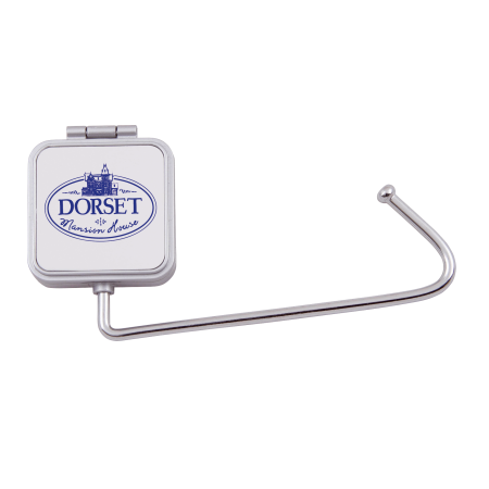 Tassenhanger met spiegel zilver 2 kleuren 12366