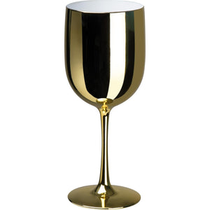 Hoogglans champagneglas van kunststof 5195