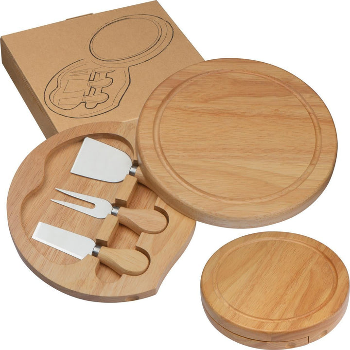 Kaasplank met 3 kaasmesjes sample