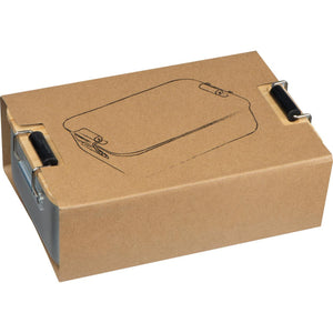 Lunchbox van aluminium 1 liter inhoud 7316