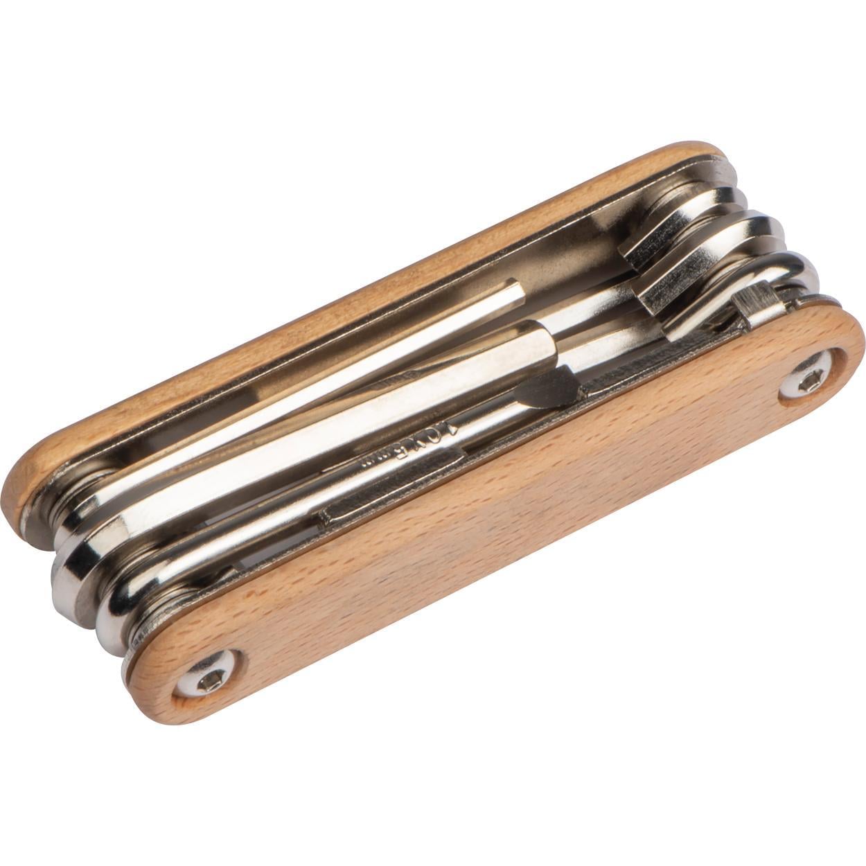 Fietsrepartieset met houten schalen sample