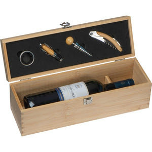 Wijnbox van hout 13345