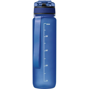 Sport drinkfles van kunststof roze 1 kleur 11776