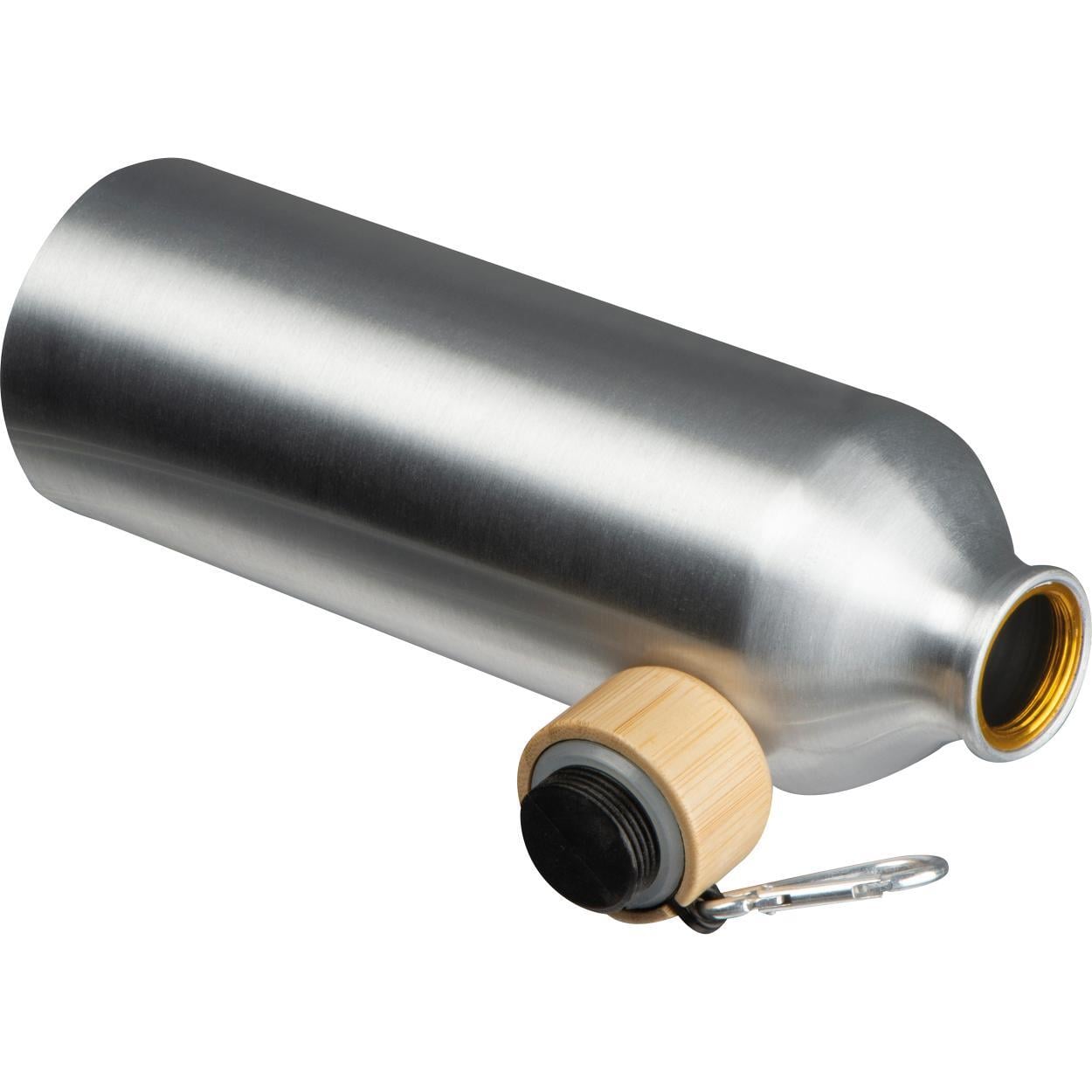 Drinkfles van gerecycled aluminium sample