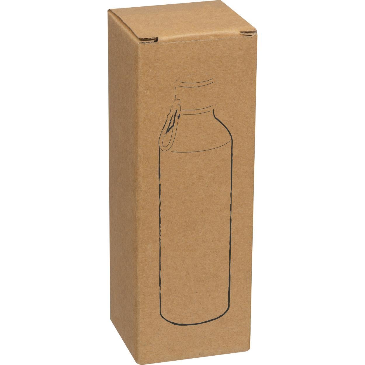 Drinkfles van gerecycled aluminium sample