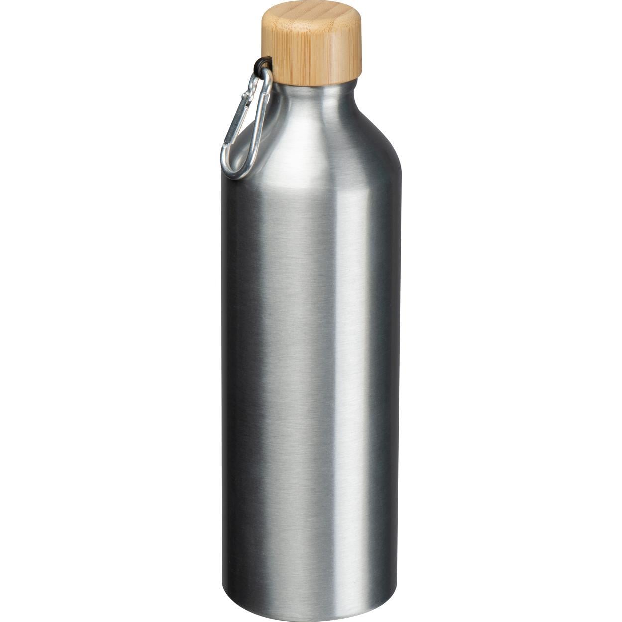 Drinkfles van gerecycled aluminium sample