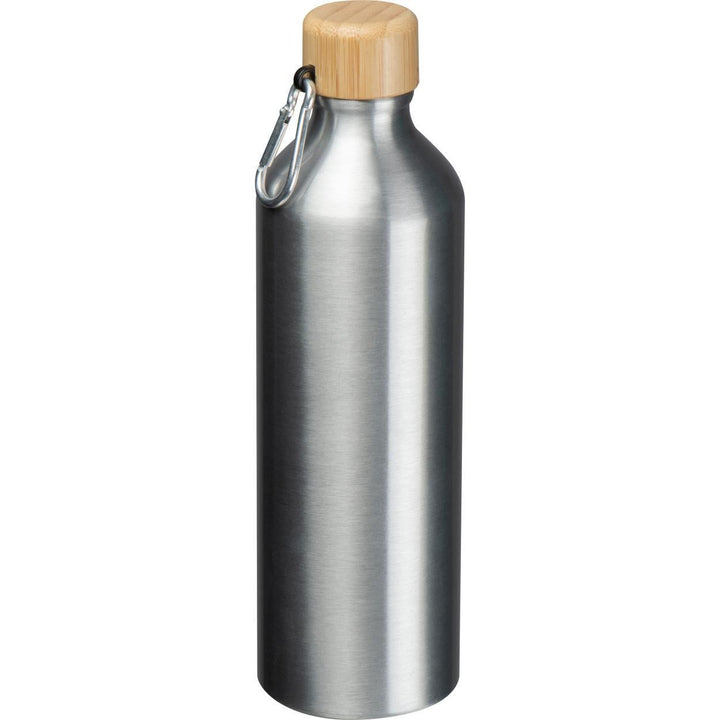 Drinkfles van gerecycled aluminium sample