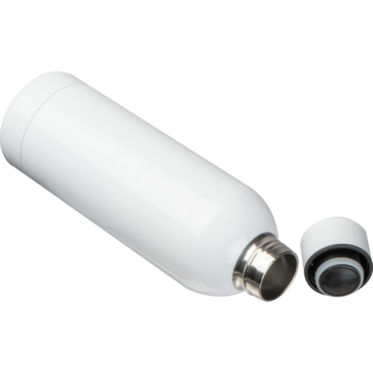 Sublimatiedrinkfles 500 ml wit onbedrukt 12212