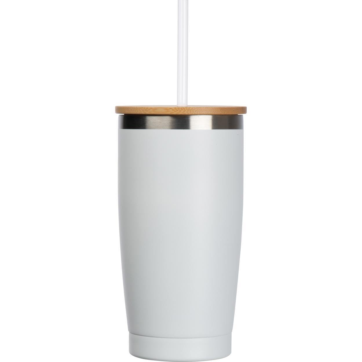 To Go drinkbeker met rietje sample