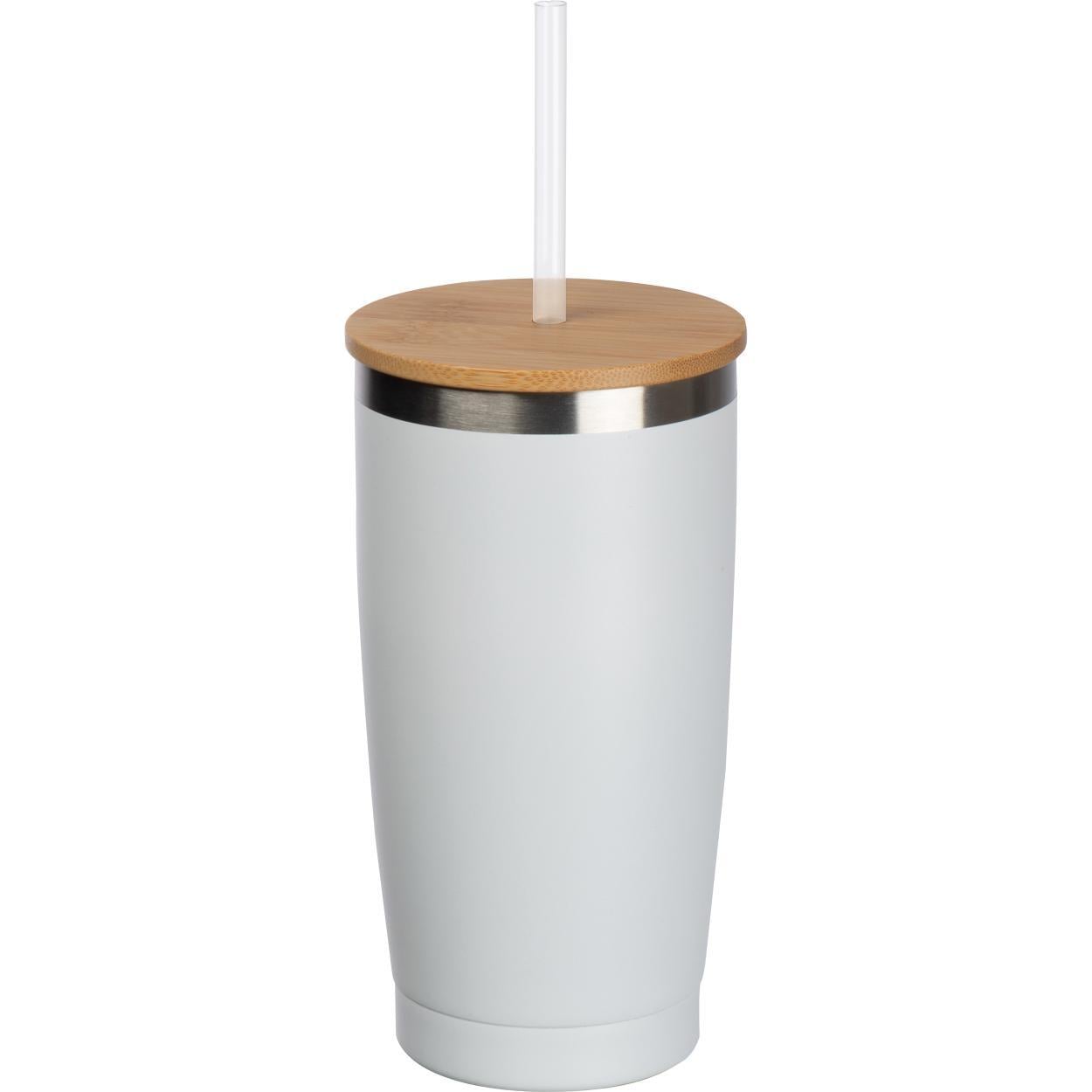 To Go drinkbeker met rietje sample