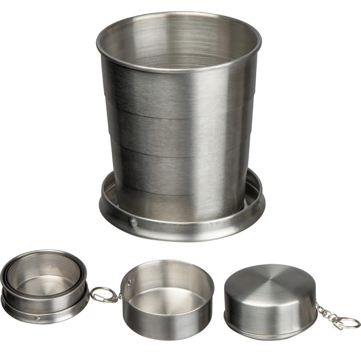 Opvouwbare drinkbeker van RVS sample