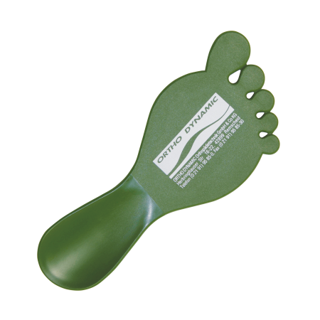 Schoenlepel Voet bedrukken